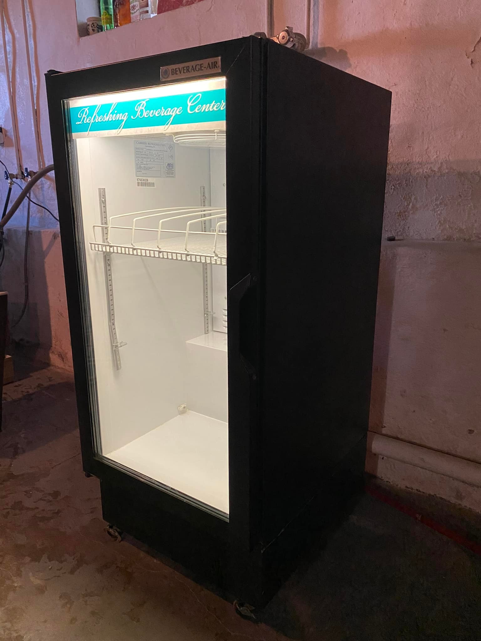 Habco 30.5 One Glass Door Cooler, Black Exterior (ESM28HCTD) | Paragon Food Equipment