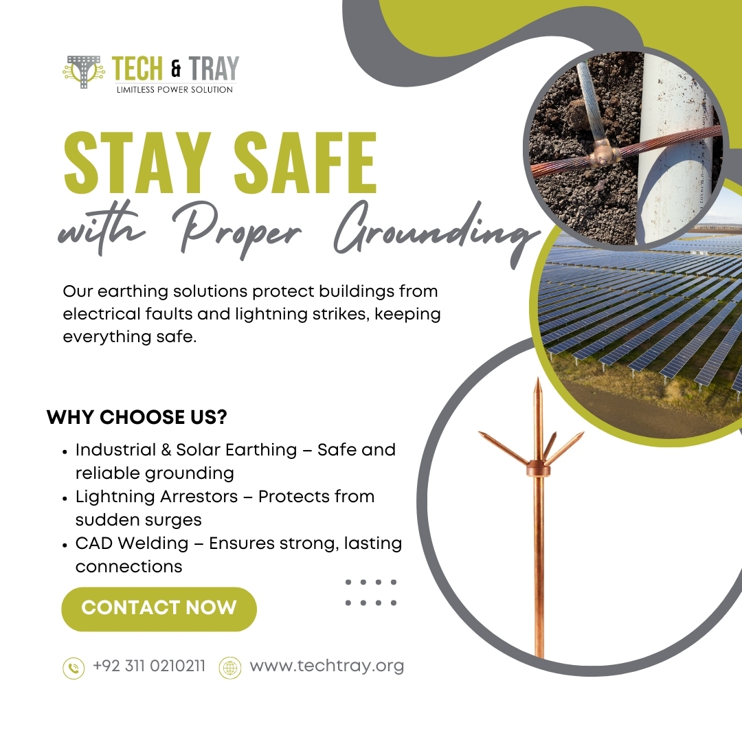 Tech - 🚨 Stay Safe with Proper Grounding! ⚡ Protect your buildings from ...