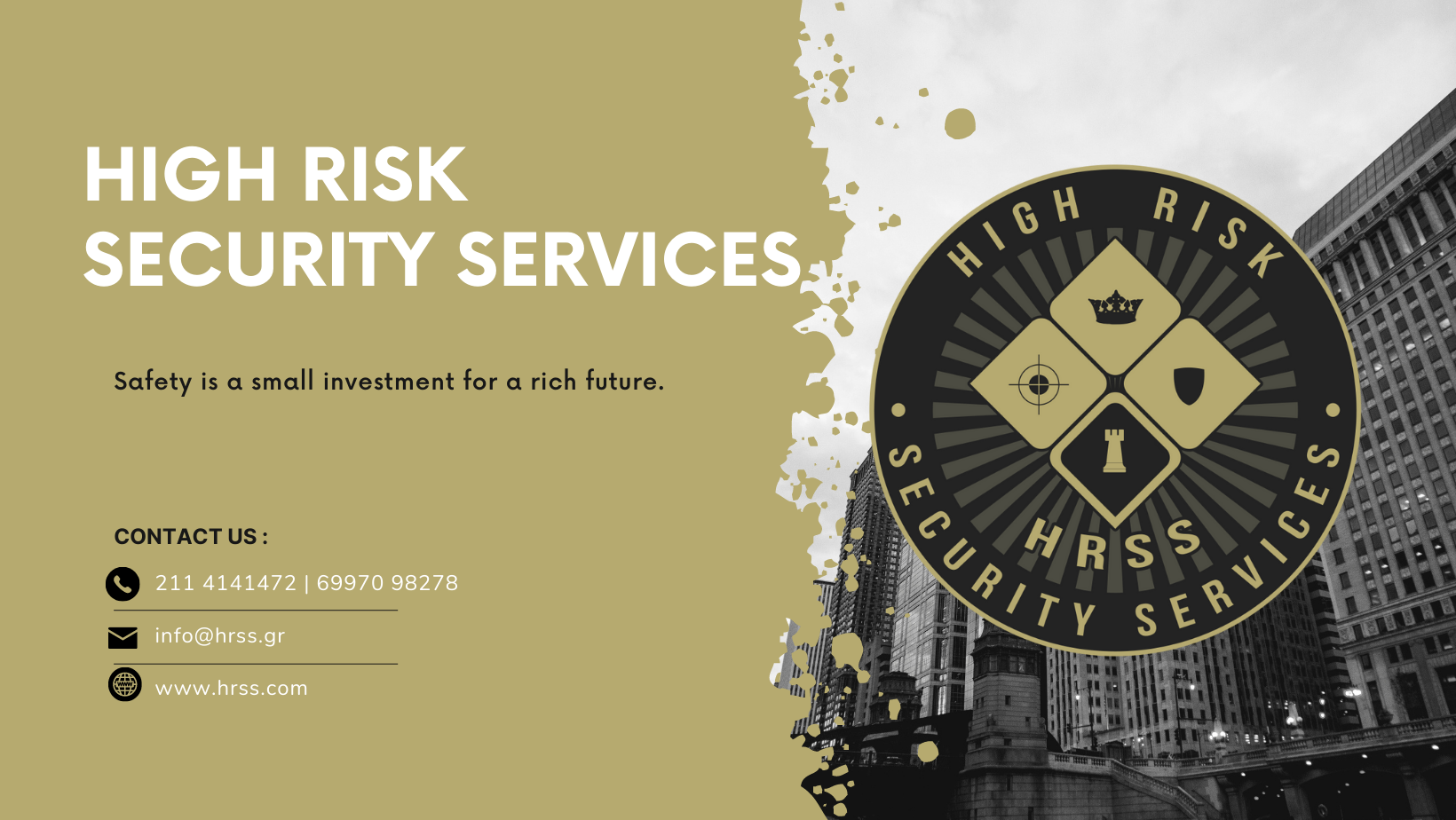 High Risk Security Services | Ilioupoli