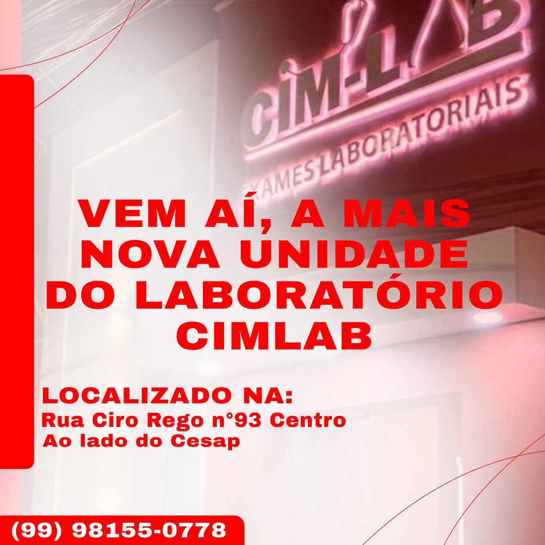 O Laboratório Cimlab está presente no... - Laboratório Cimlab