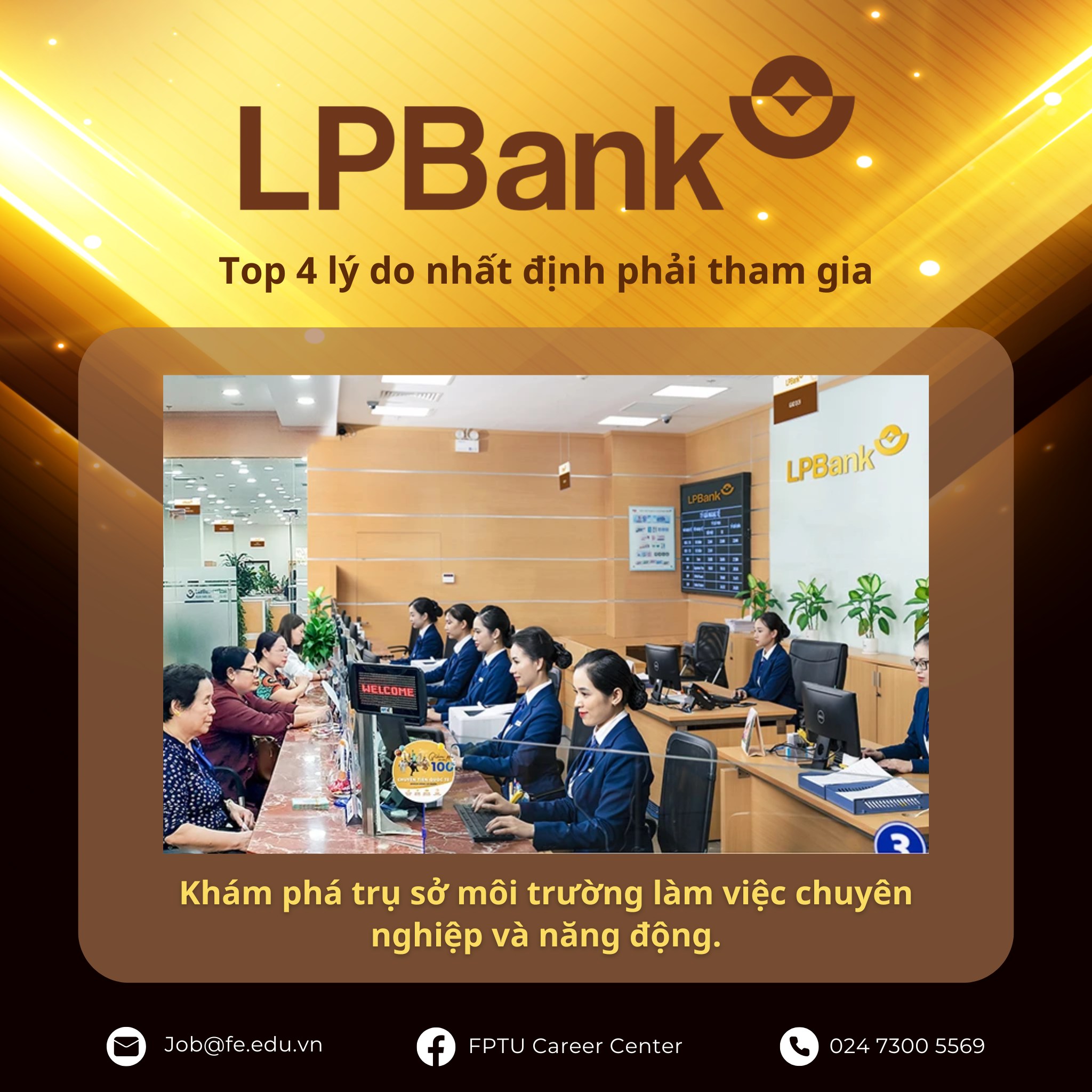 LPBANK COMPANY TOUR | TOP 4 LÝ DO... - FPT University Career