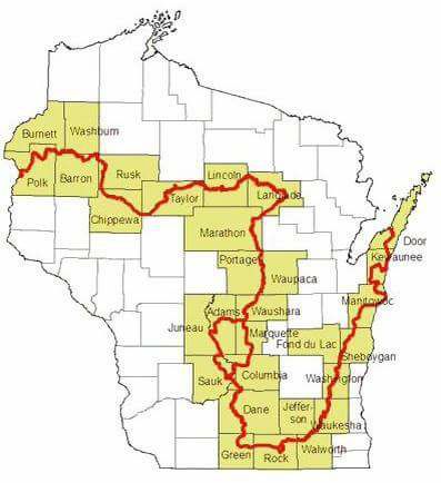 Wisconsin rocks and minerals | Boscobel WI