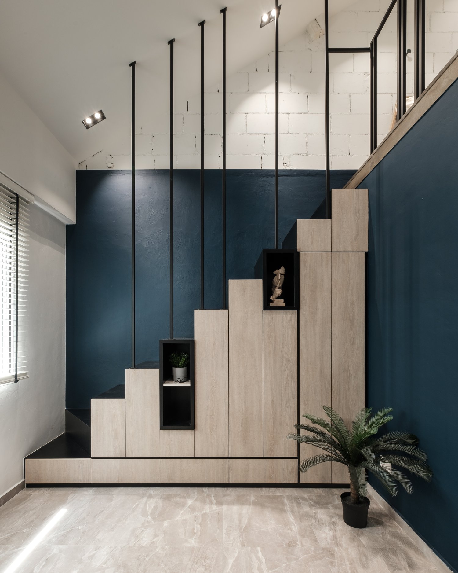 HOFT - Our take on staircase railing design, paired with a...