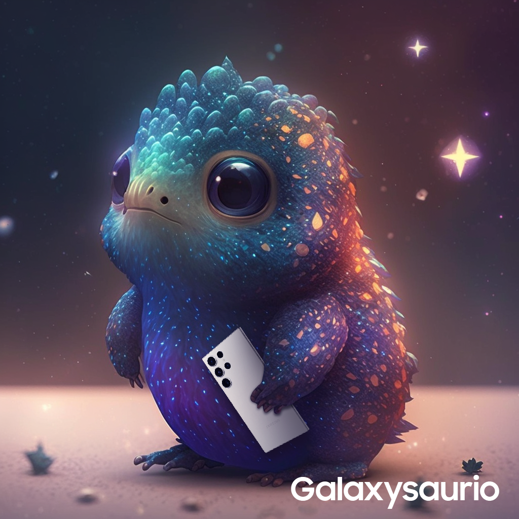 Samsung - 🦖 Rarw... Digo... #ComparteLoÉpico con el Galaxysaurio. 💜 ...