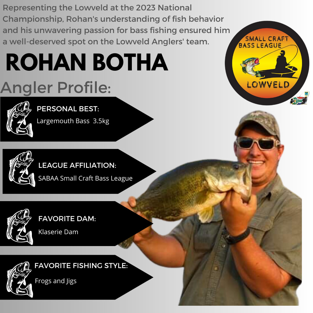 🎣 Meet Rohan one of the... - Small Craft Bass League Lowveld | Facebook
