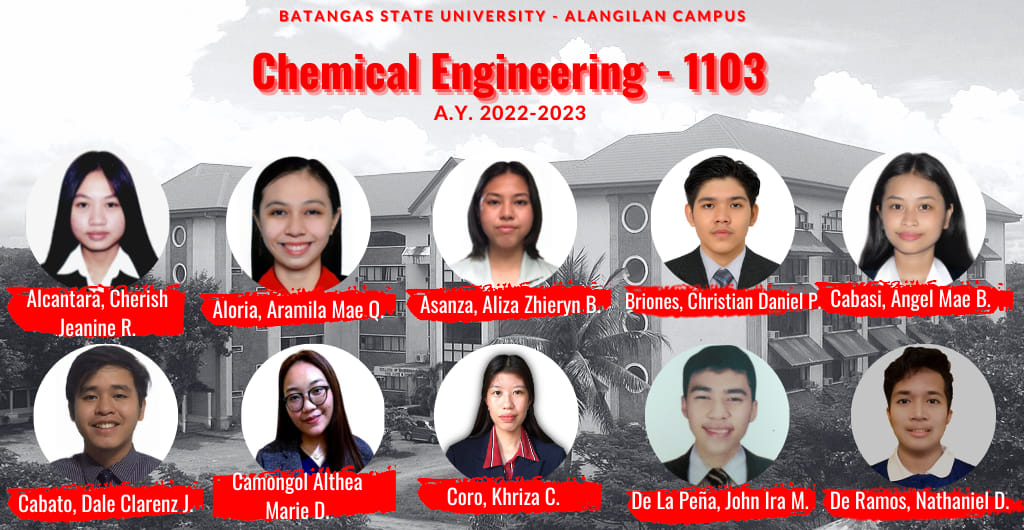 BSChE 1103- Batstateu Alangilan Campus A.Y. 2022-2023 - Home