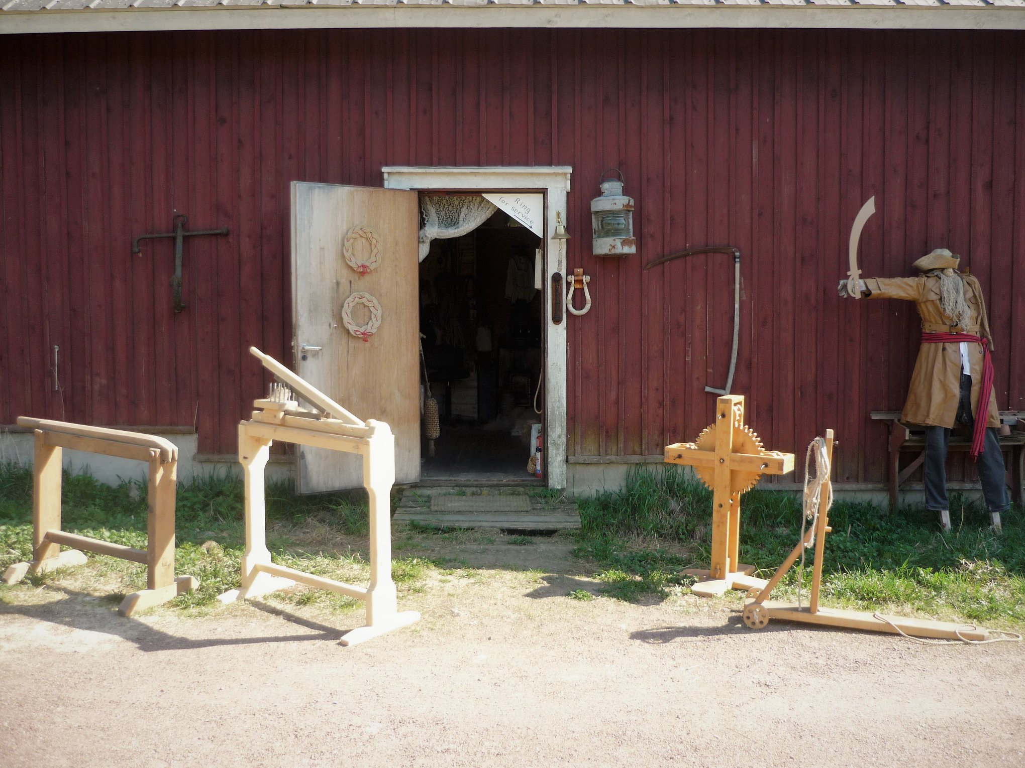 The ropewalk with shop is now... - M Snellman Ropeworks