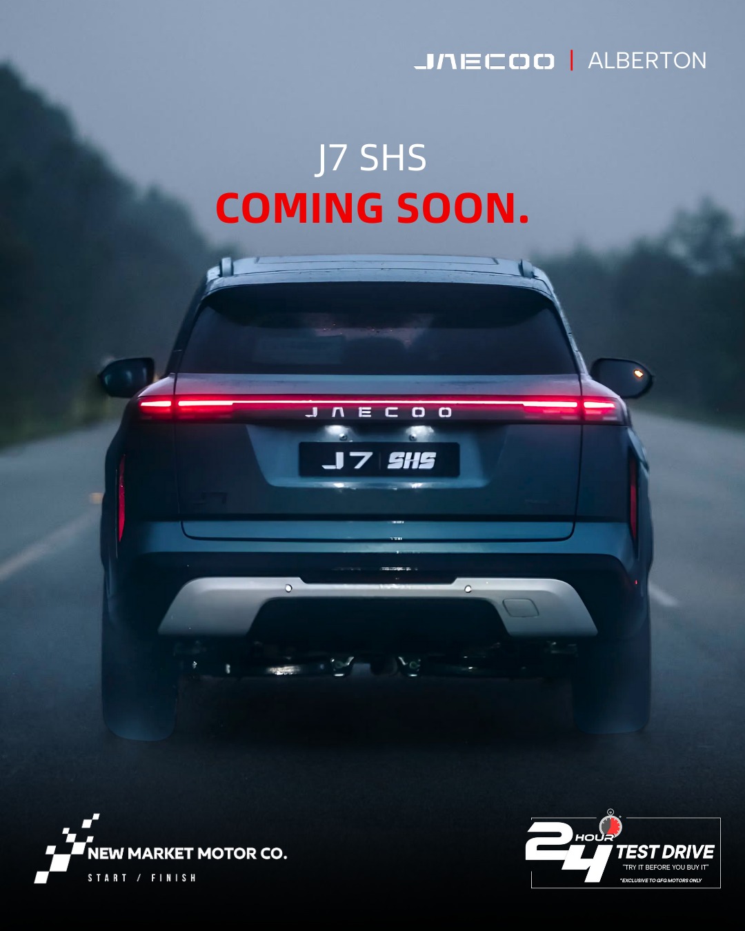 Omoda - The Jaecoo J7’s rear design is defined by sharp LED tail lights ...