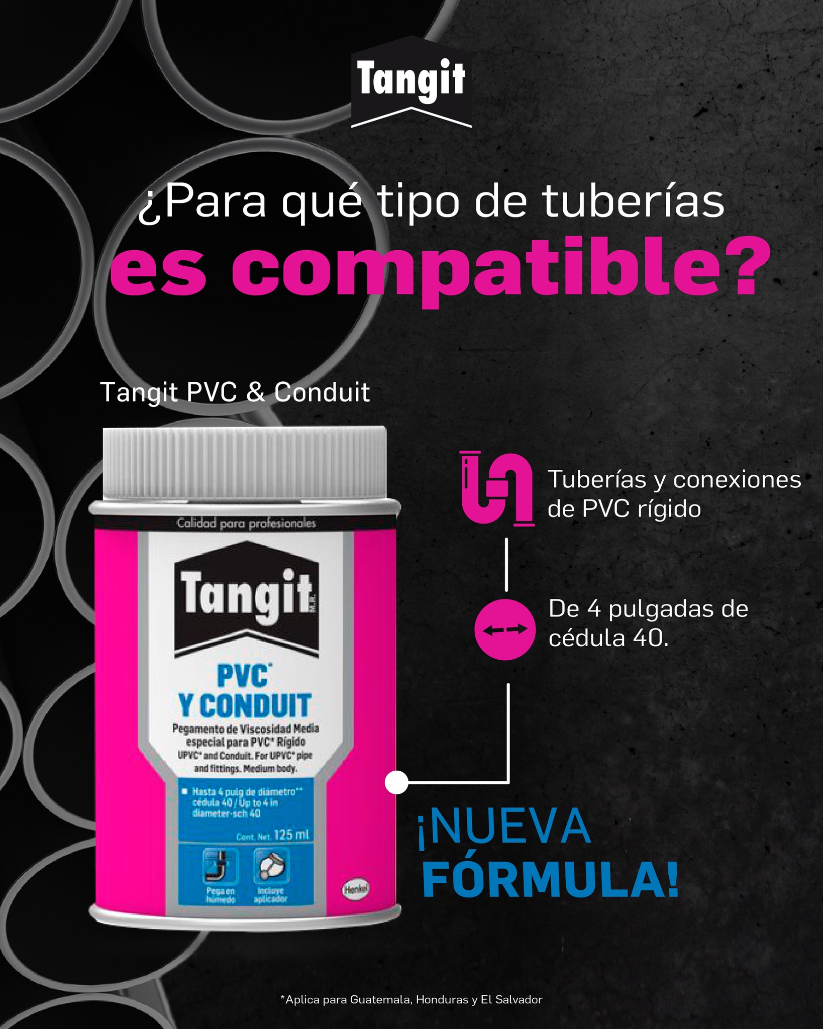 Tangit - 🔧 Secreto de experto: Tangit PVC y Conduit 💡 Tangit es ideal ...
