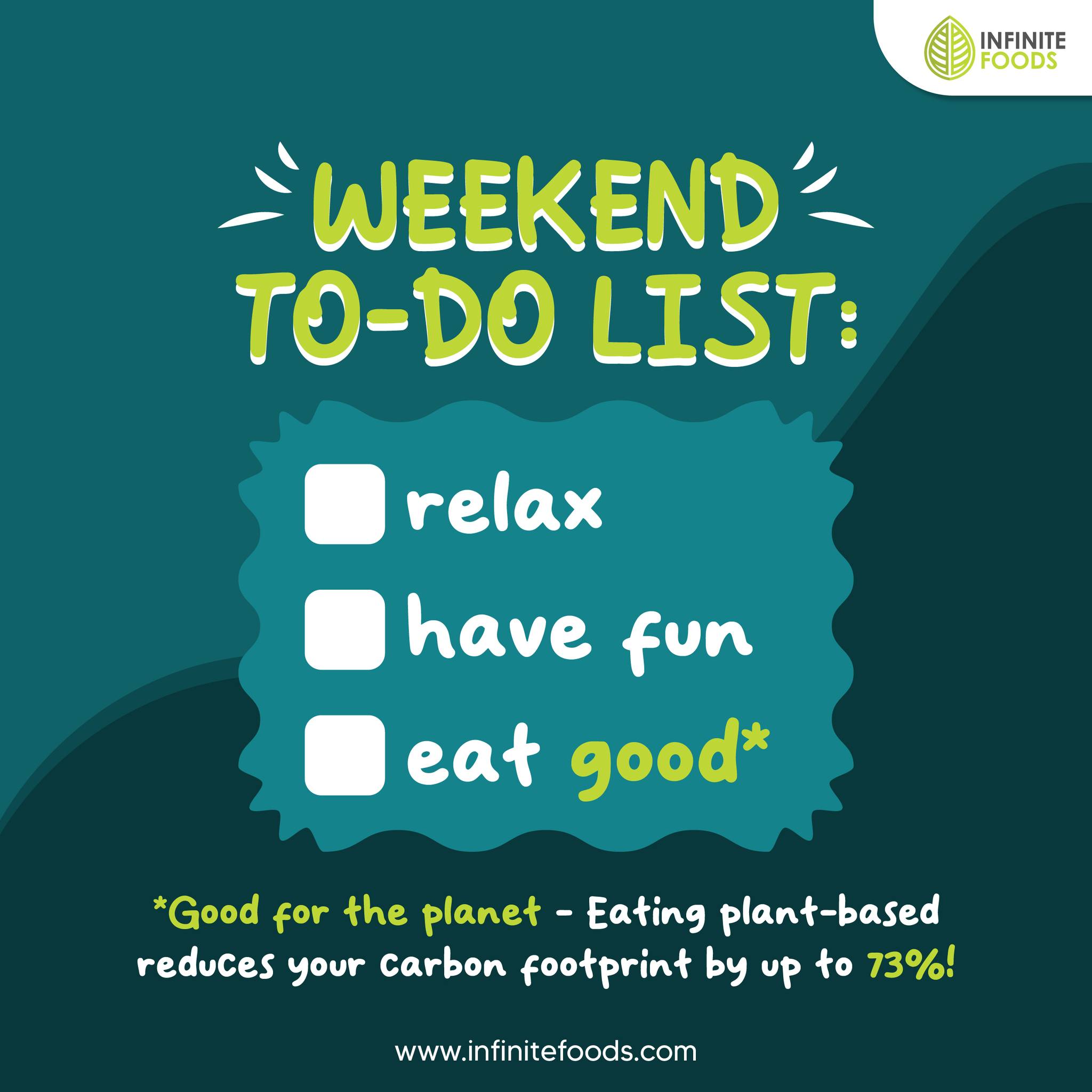 Infinite Foods - HAPPY FRIYAY! We've kickstarted your...