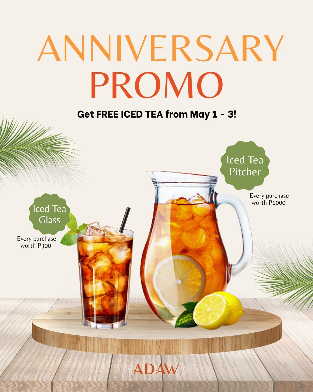 Adaw - We’re celebrating our first anniversary! 🎉 Celebrate with us and ...