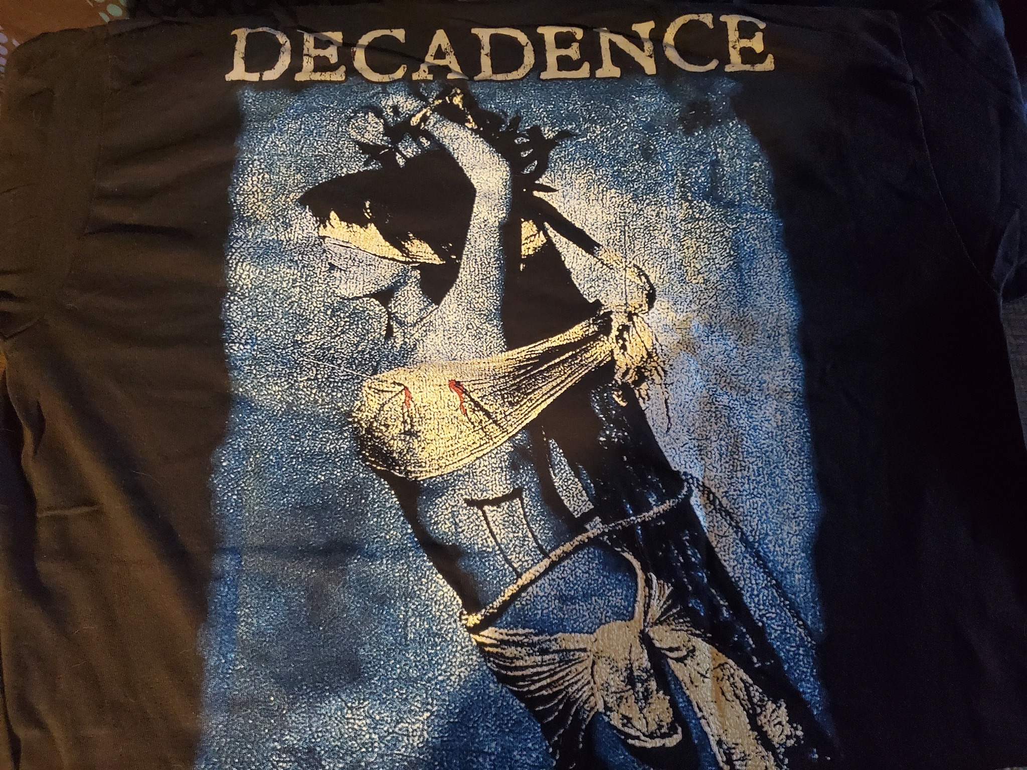 Decadence is a virtue merch available now