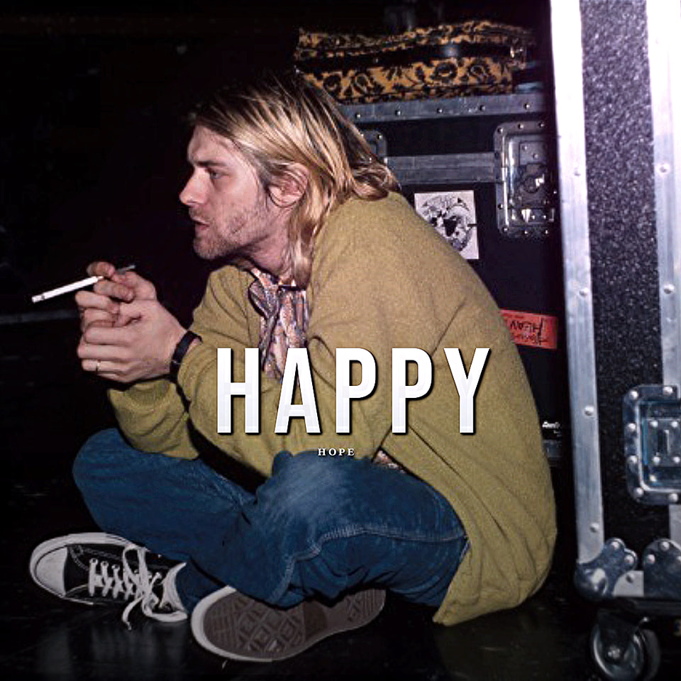 𝗛 𝗢 𝗣 𝗘 - Happy birthday Kurt Cobain ️