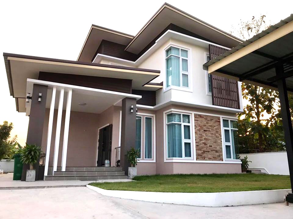 แบบบ้านโมเดอเรท... - แบบบ้านโมเดิร์น Modern-บ้านป่าตาลโมเดอเรท | Facebook