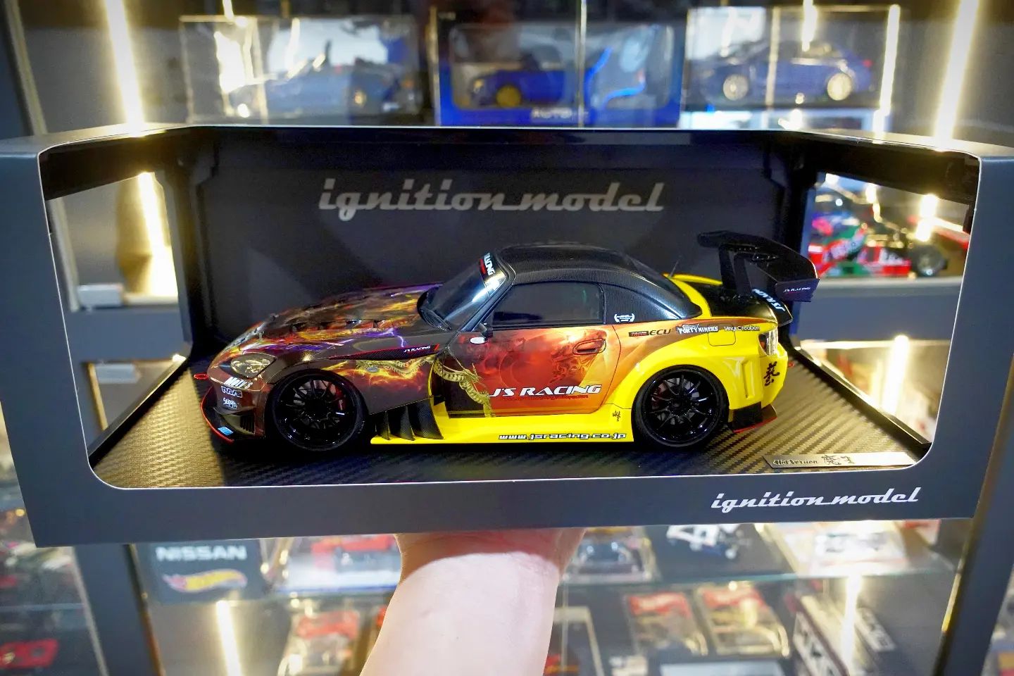 Ignition Model J's Racing S2000 AP1 1/64 scale model