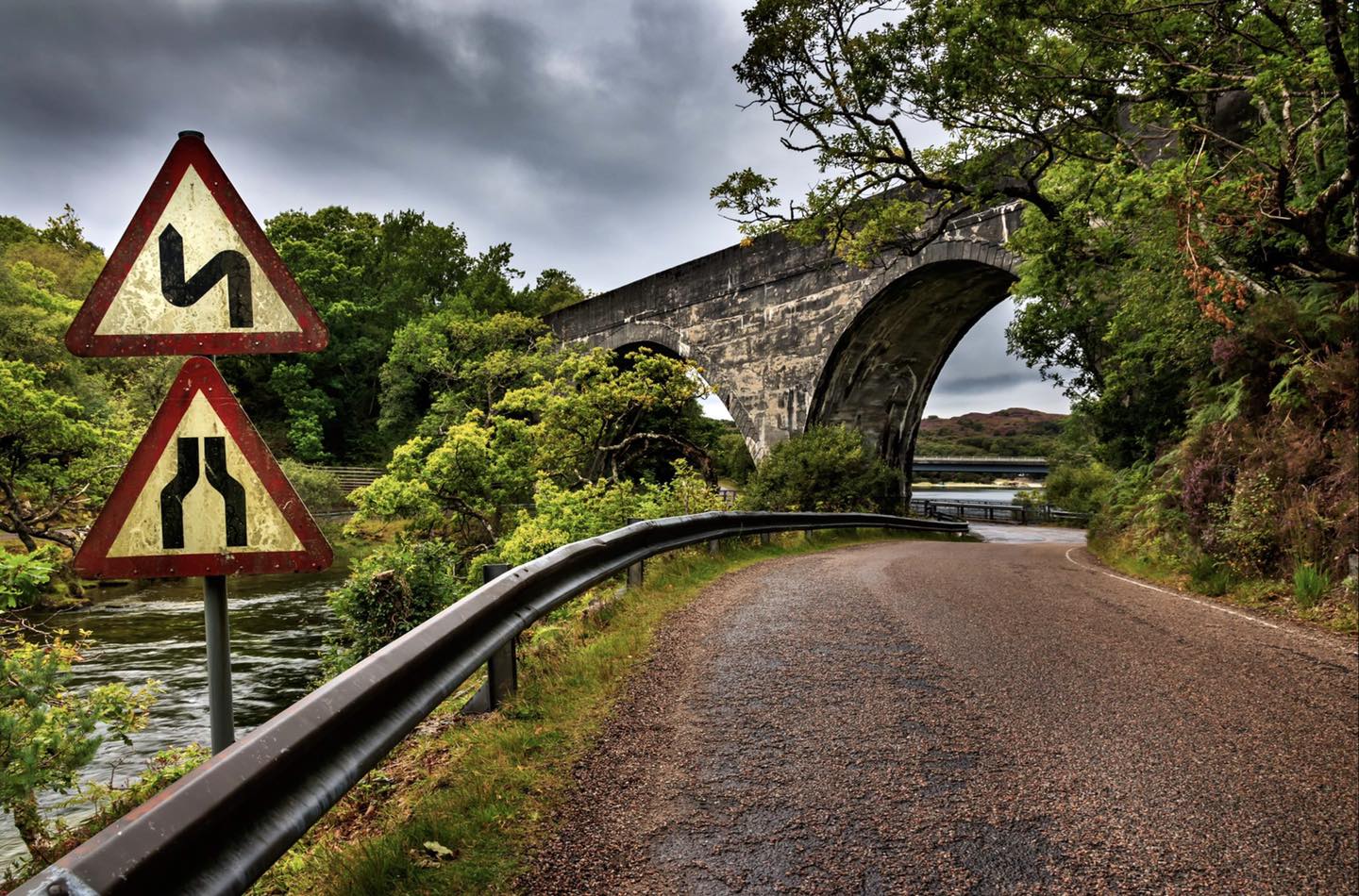 The A830 is the main road from... - Scottish Roads Archive