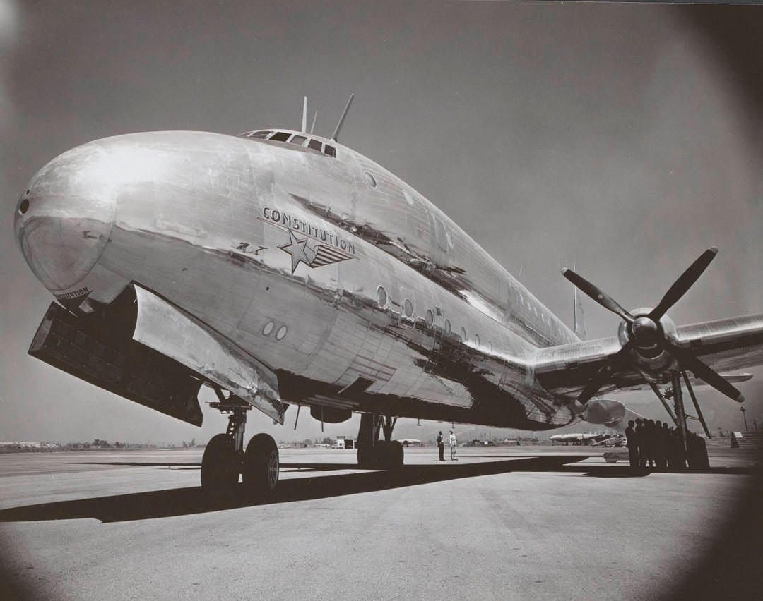 PlaneHistoria - Lockheed XR6O-1 Constitution heavy transport prototype ...
