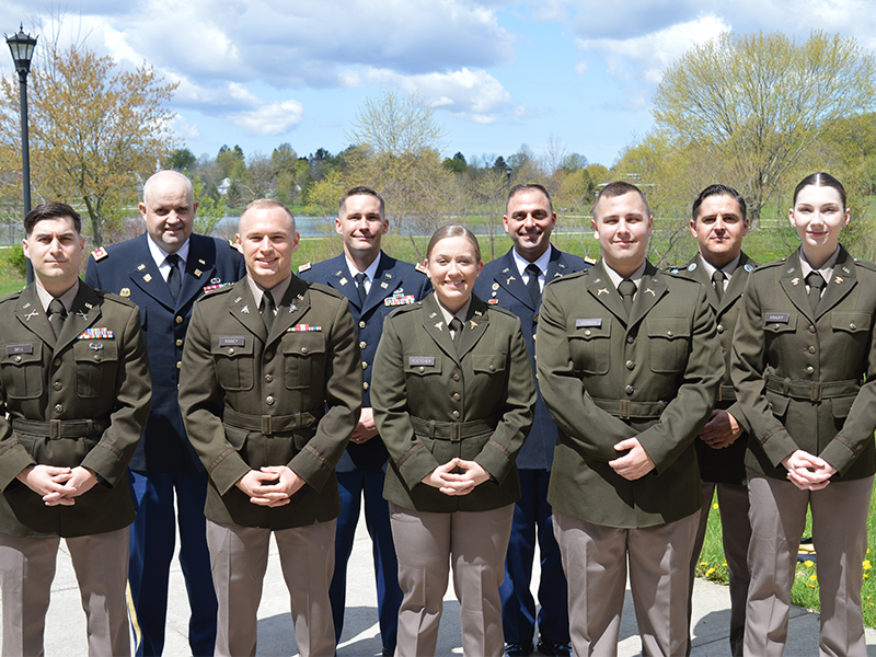 Cadets Aaron Bell, Mikayla Fletcher,... - PennWest Edinboro | Facebook