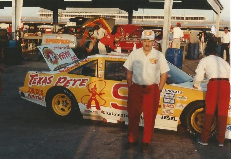 Bryant Frazier - Texas Pete Racing team member 1989. His brother