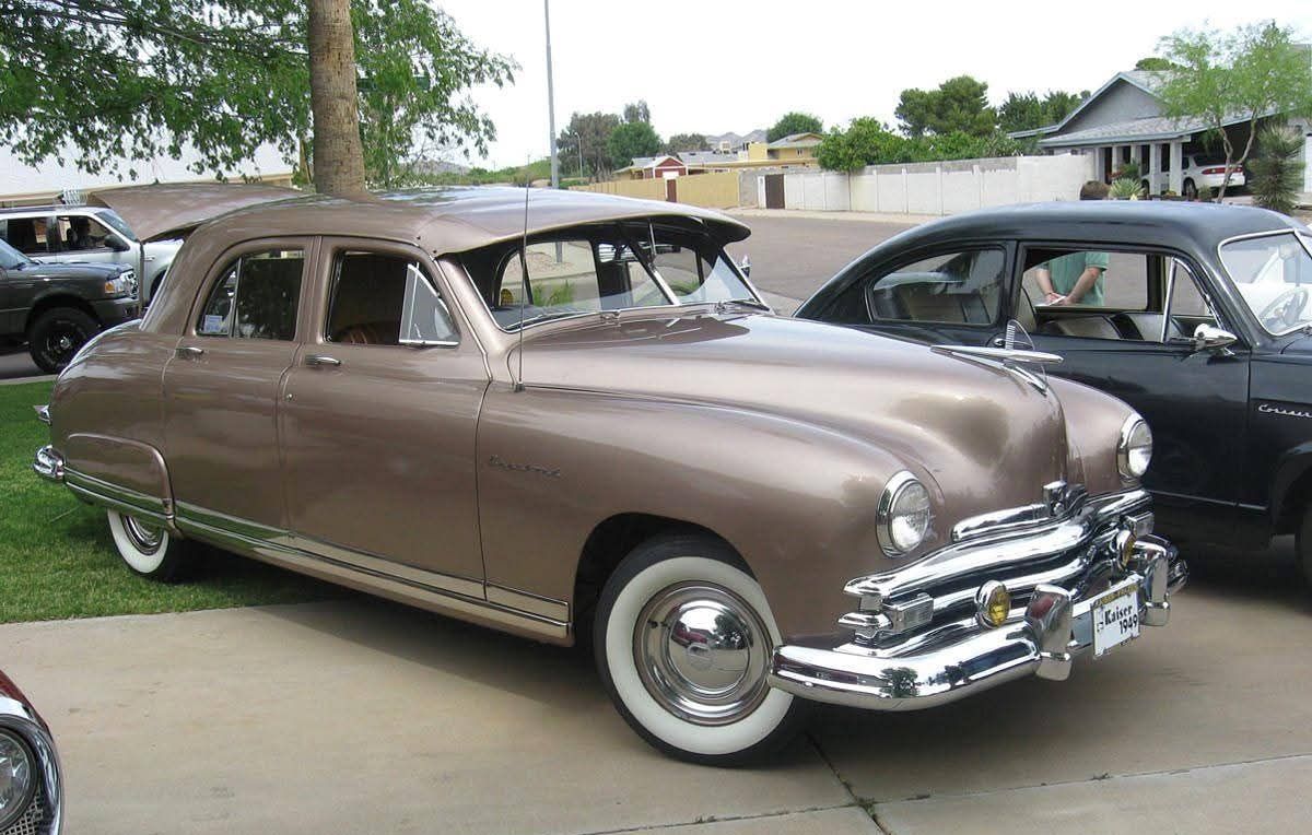 1950 Kaiser Frazer sedan classic car