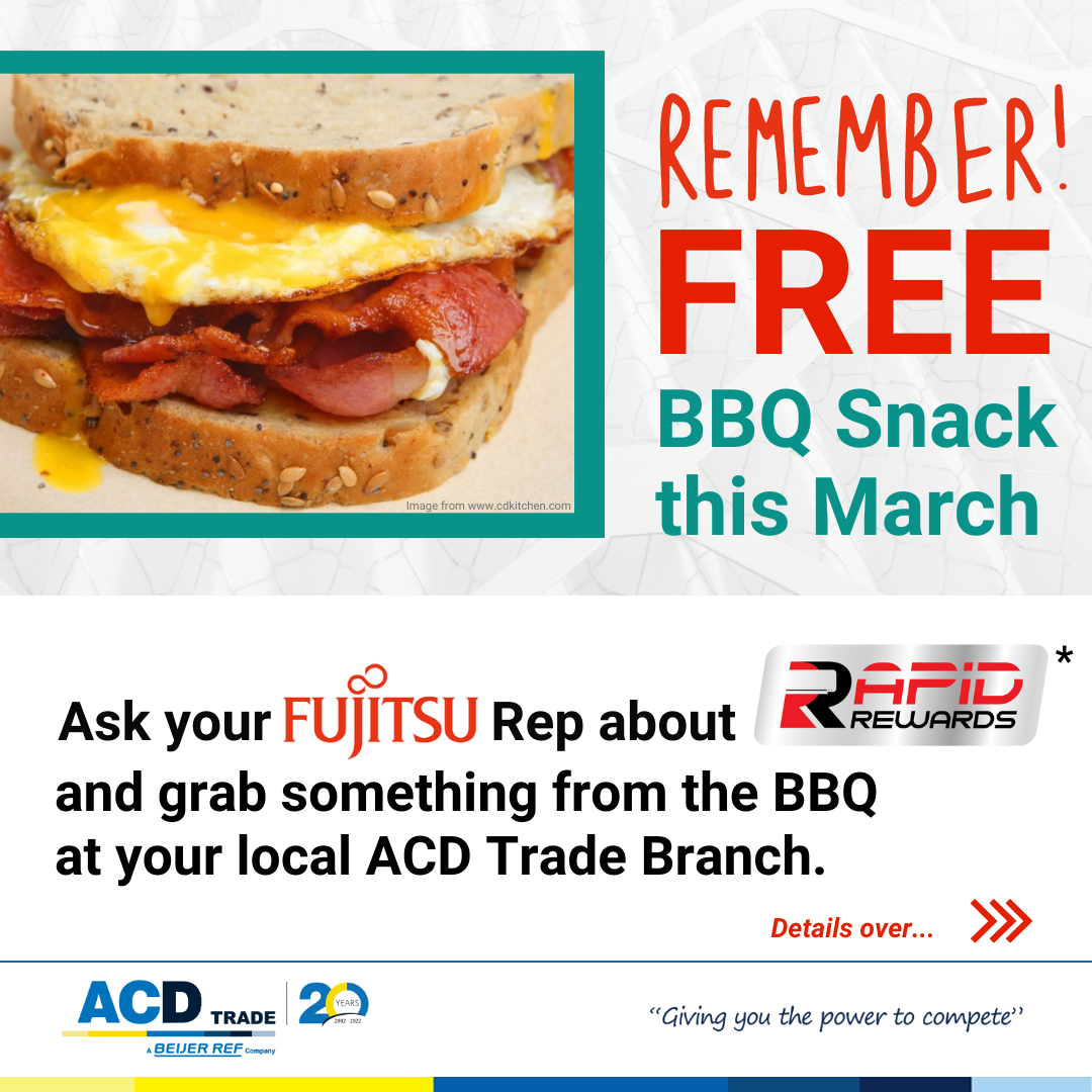 ACD Trade - This is your last chance to talk BBQ and...