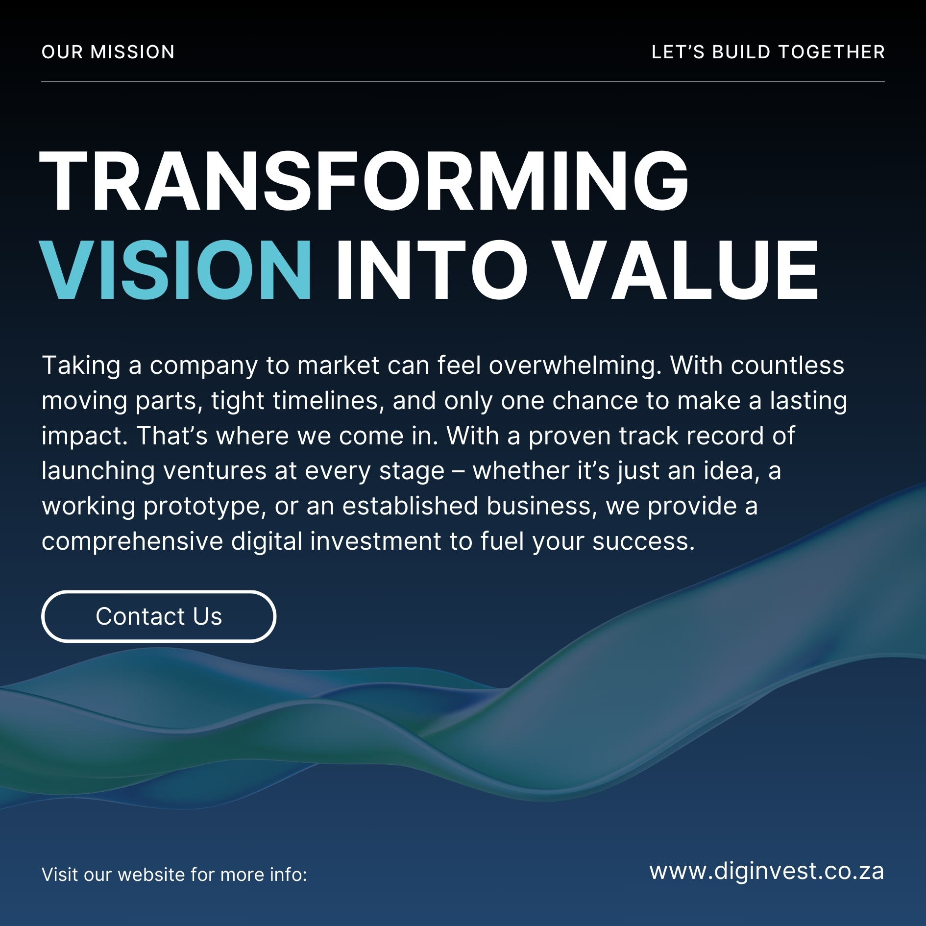Digivest - Digital Business Investors | Cape Town