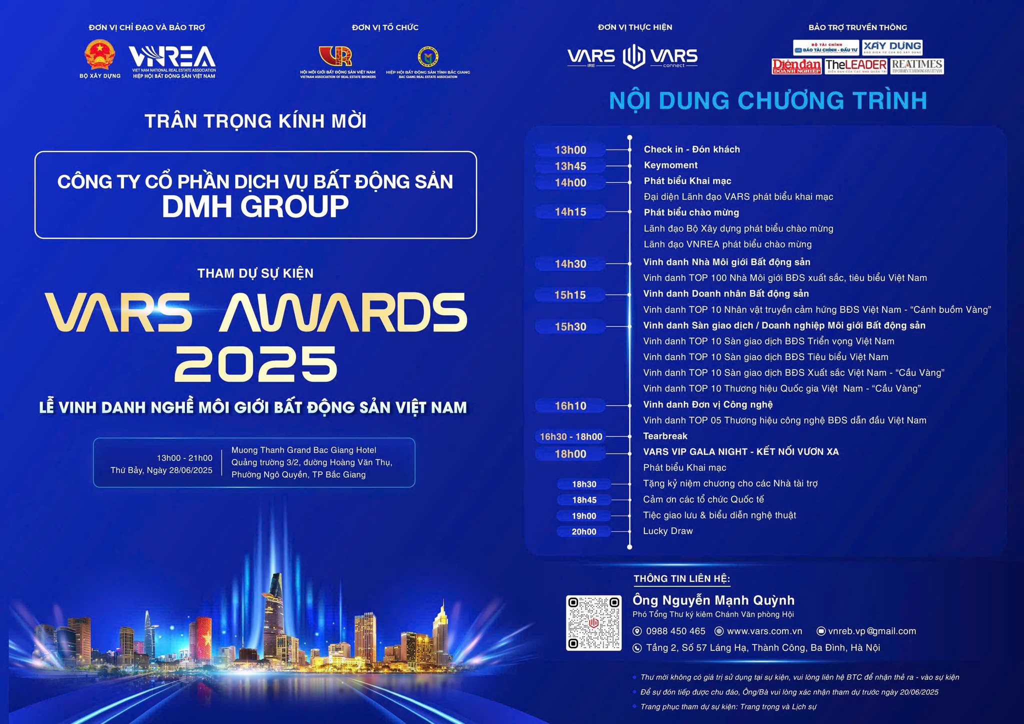 DMH GROUP - 🎉 DMH GROUP VINH DỰ THAM DỰ SỰ KIỆN “VARS... | Facebook