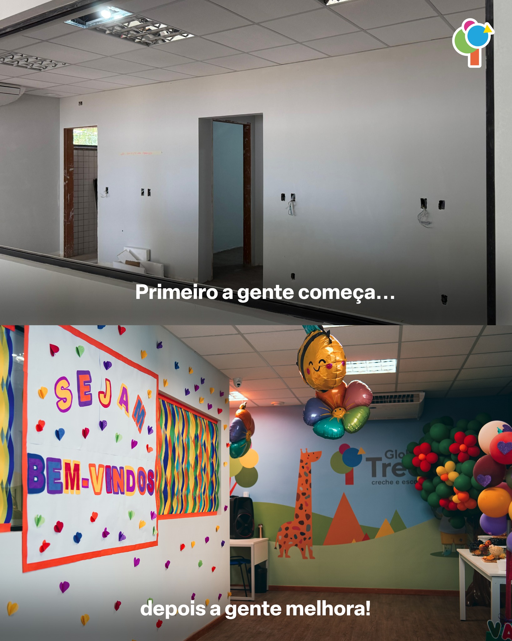 Creche - Dia da Escola é um dia para celebrar o aprendizado, o ...