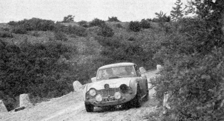 5VC Ex Works Triumph TR4 Rally Car
