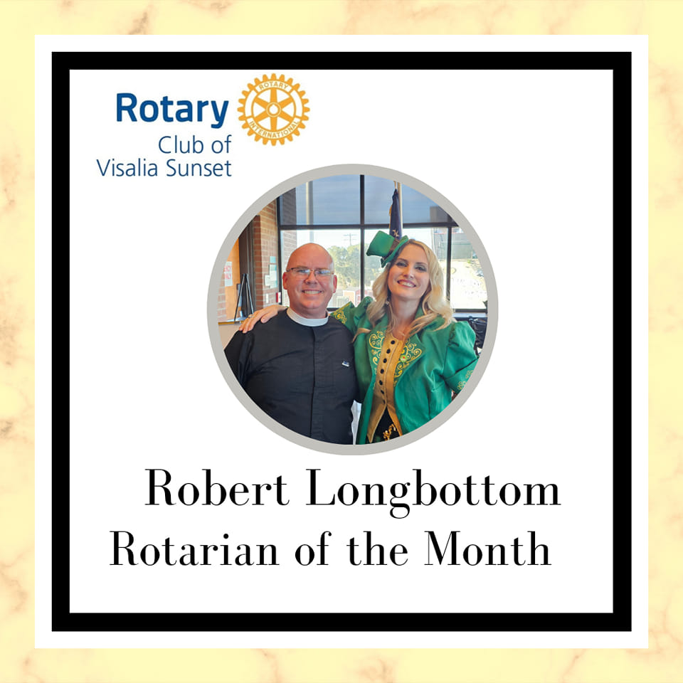 Congratulations to Father Rob for... - Visalia Sunset Rotary | Facebook