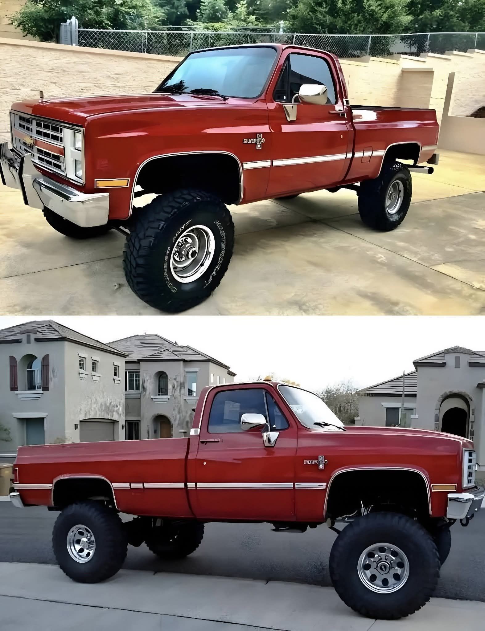 1987 Chevrolet K10 four-wheel drive pickup truck