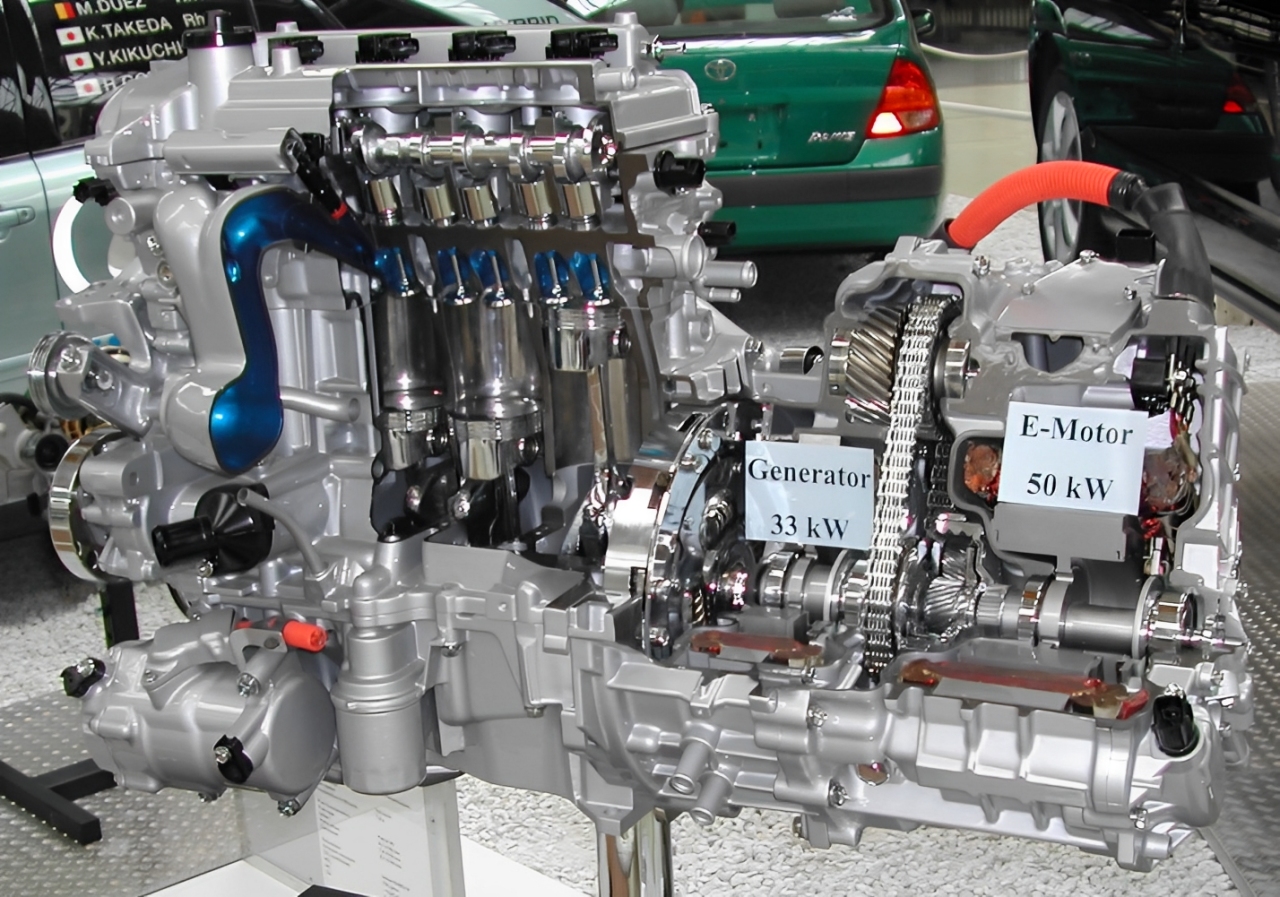 Riko january - This is a cutaway view of a Hybrid Synergy... | Facebook