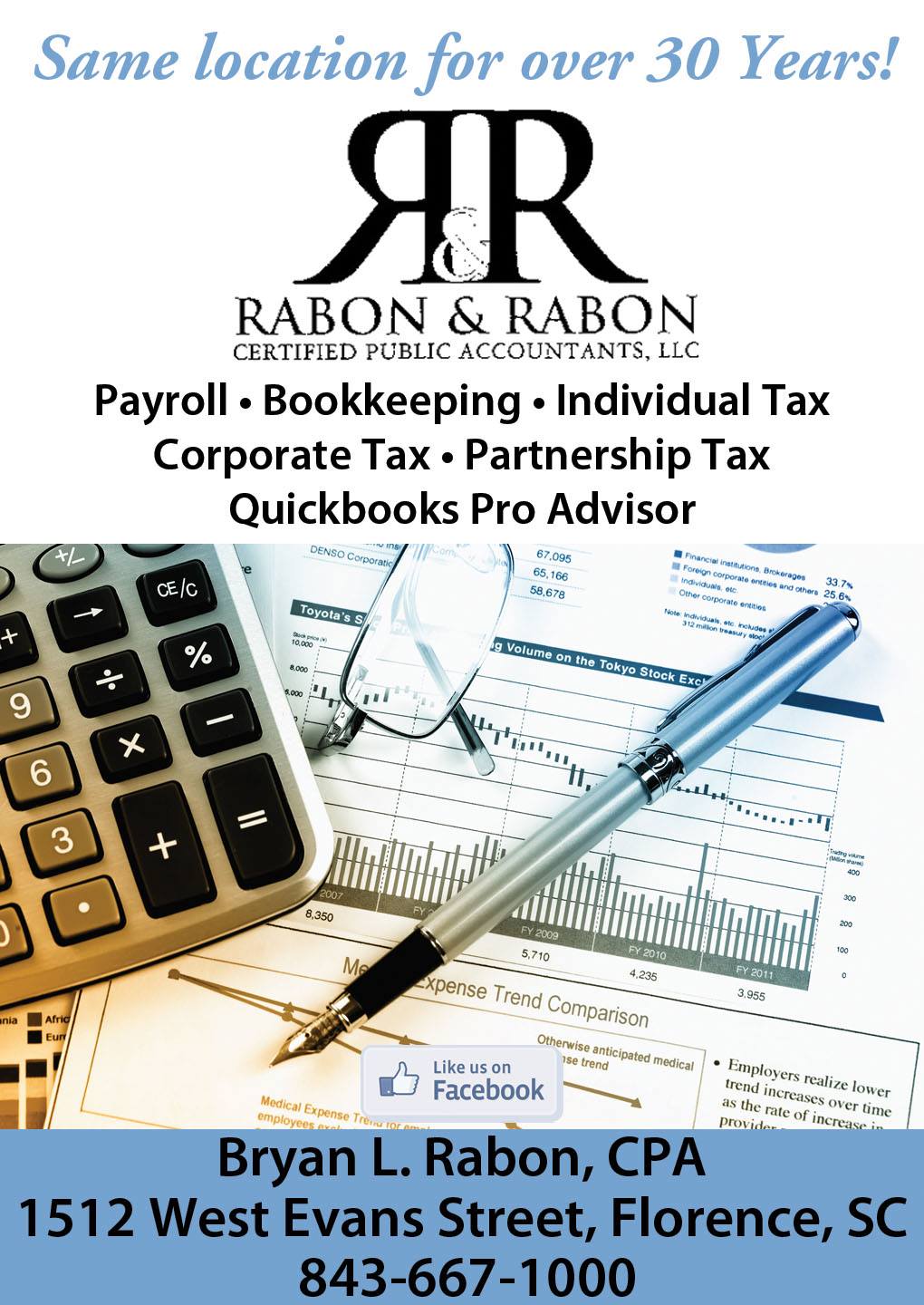 Bryan L. Rabon, CPA LLC | Florence SC