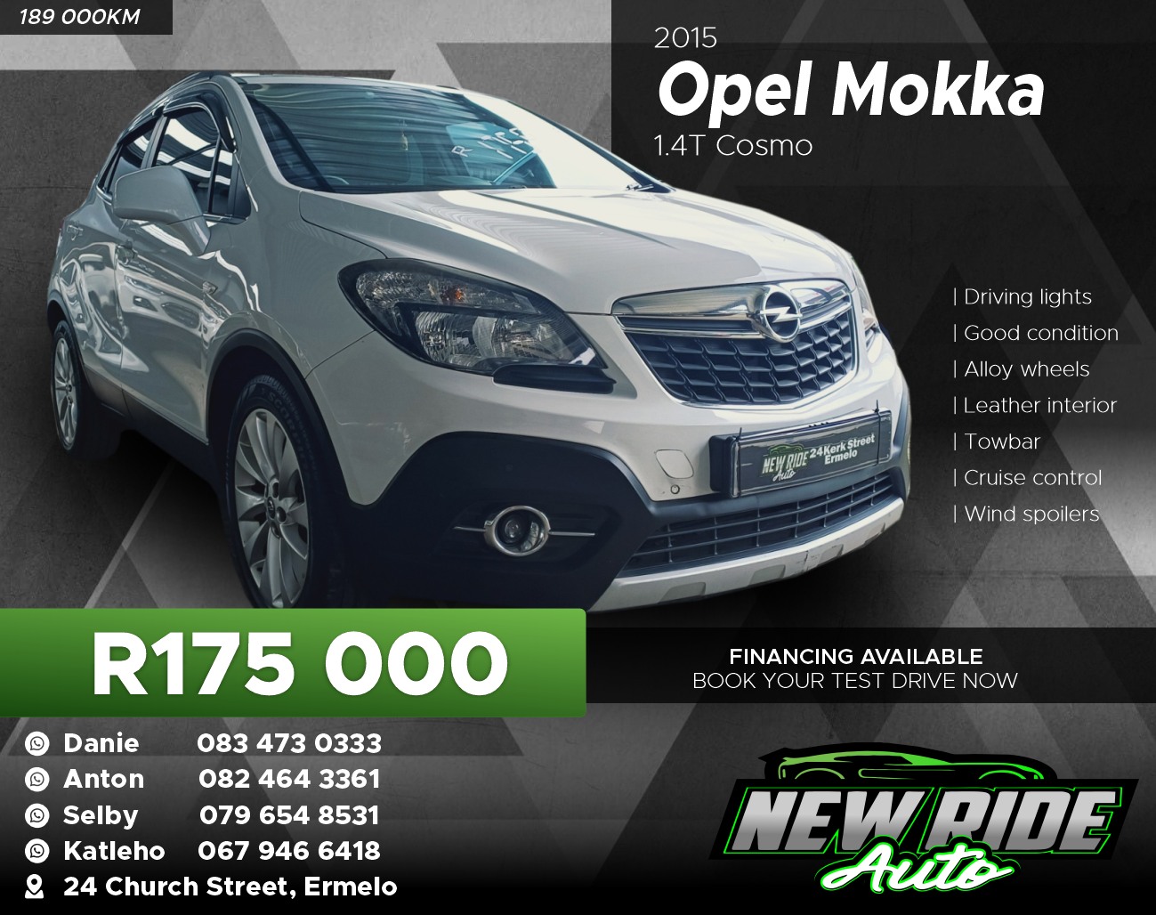Experience the perfect blend... - New Ride Auto Sales Ermelo | Facebook