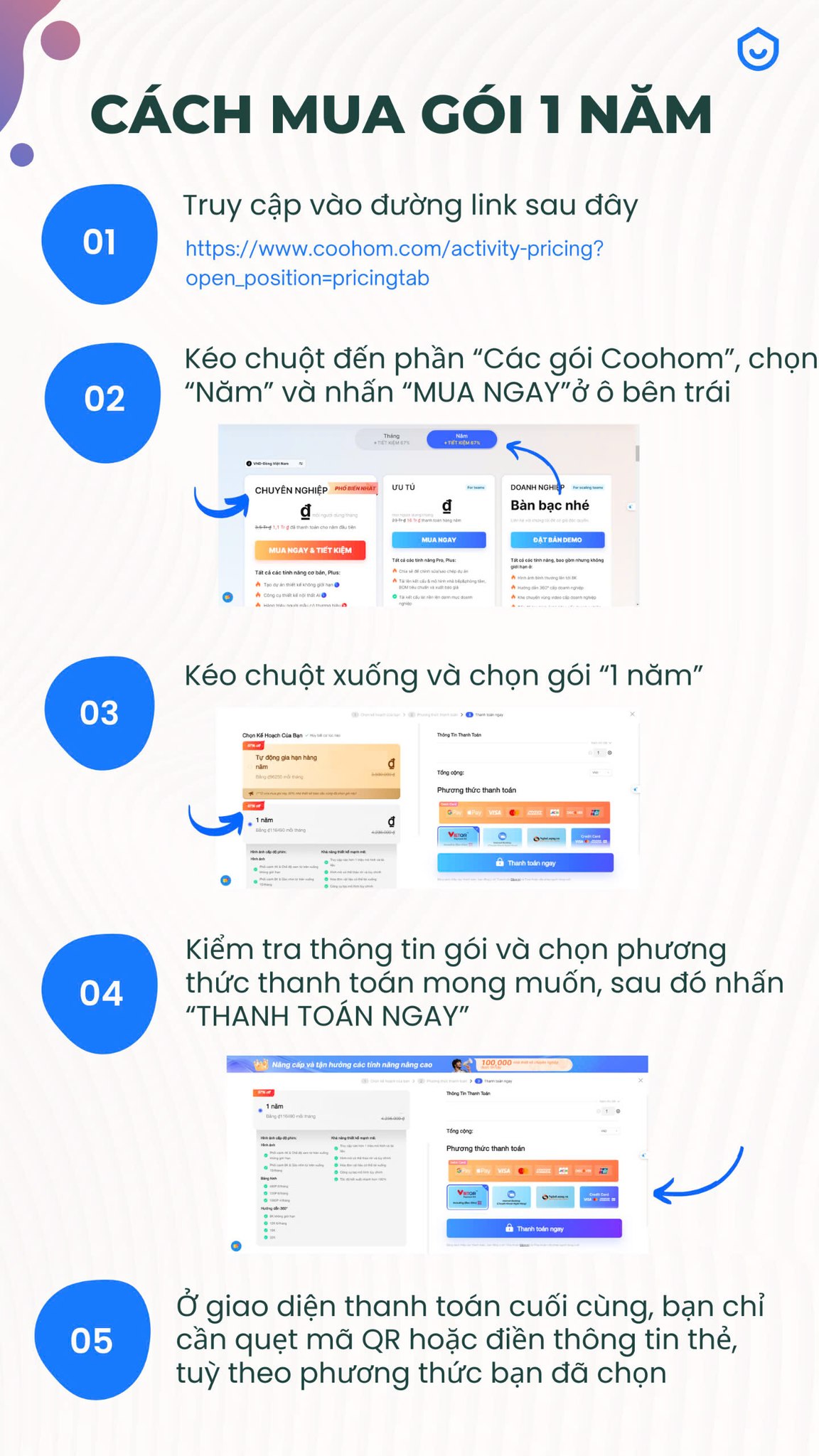 Coohom Việt Nam - 📌📌📌 HƯỚNG DẪN MUA GÓI COOHOM PRO VÀ... | Facebook