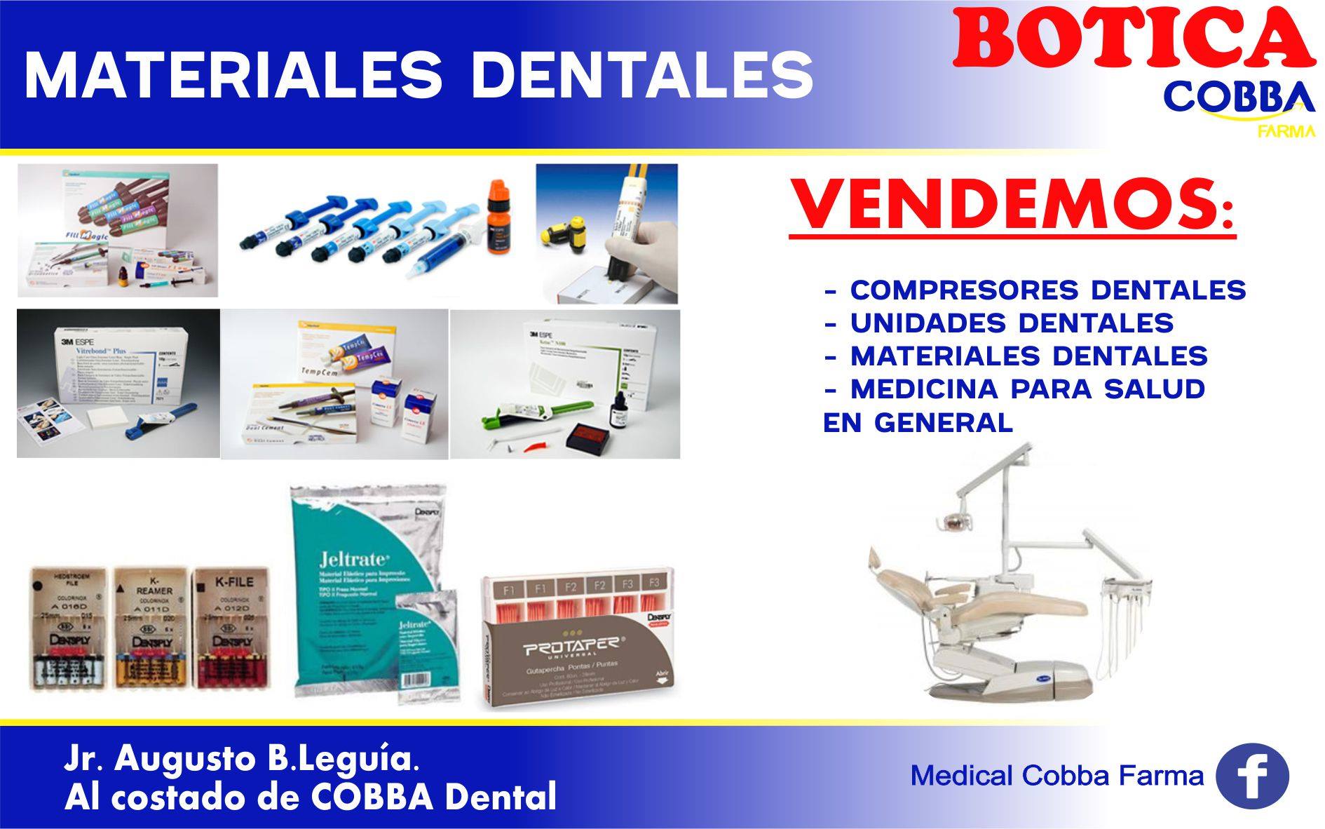VENTA DE: - Unidades Dentales -... - Medical Cobba Farma | Facebook