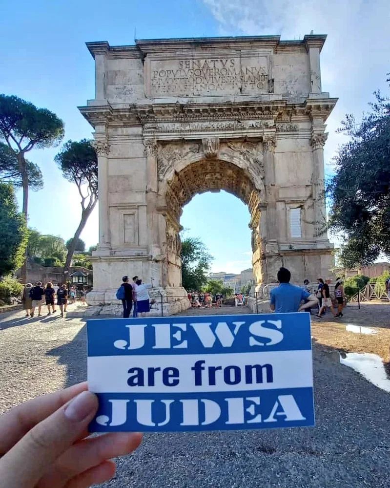 Yishai - My daughter is on a trip to #Rome and she had a message for ...