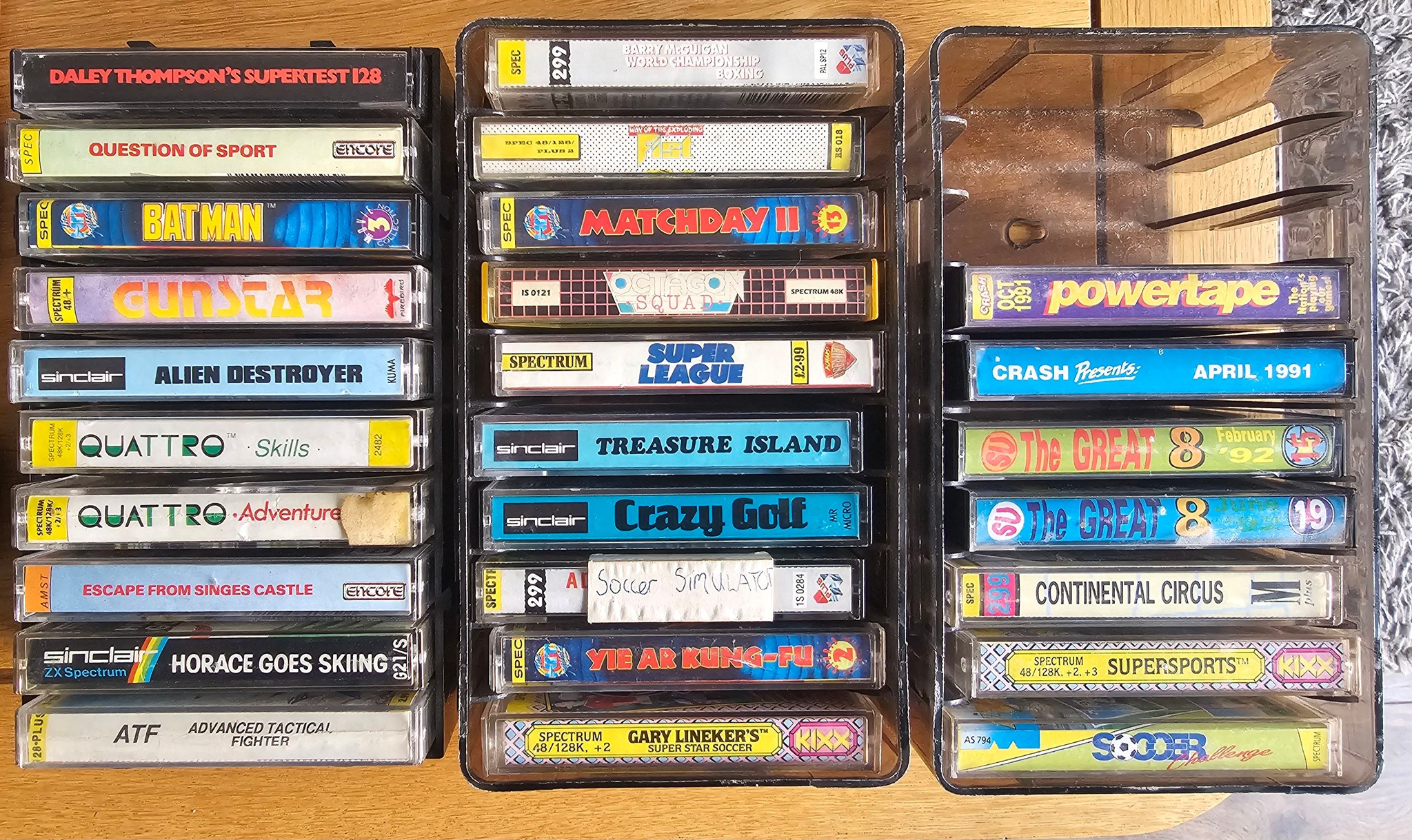 Are my old ZX Spectrum games rare or valuable?