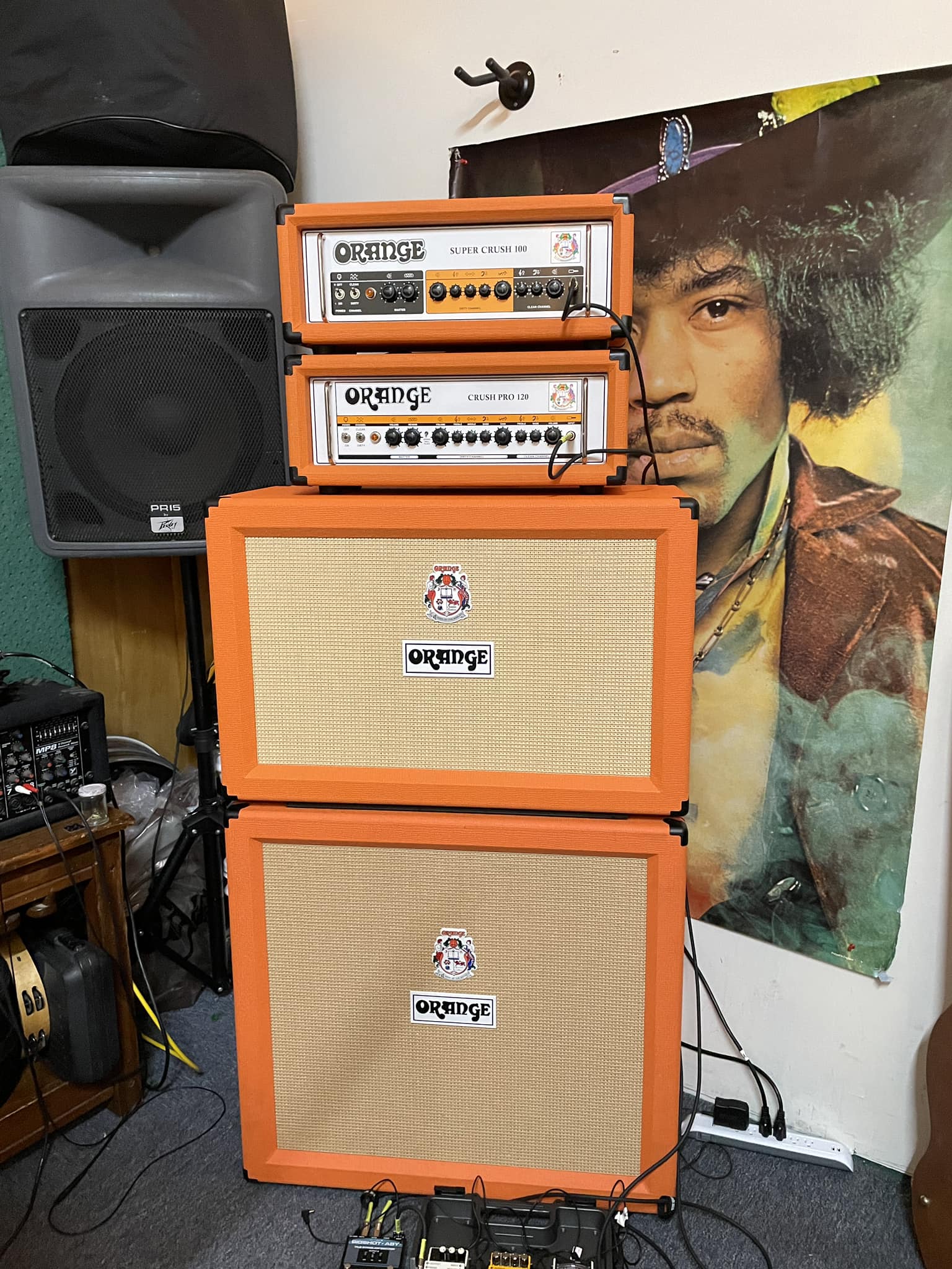 Testing Orange Amplifiers with Super Crush 100 and Crush Pro 120