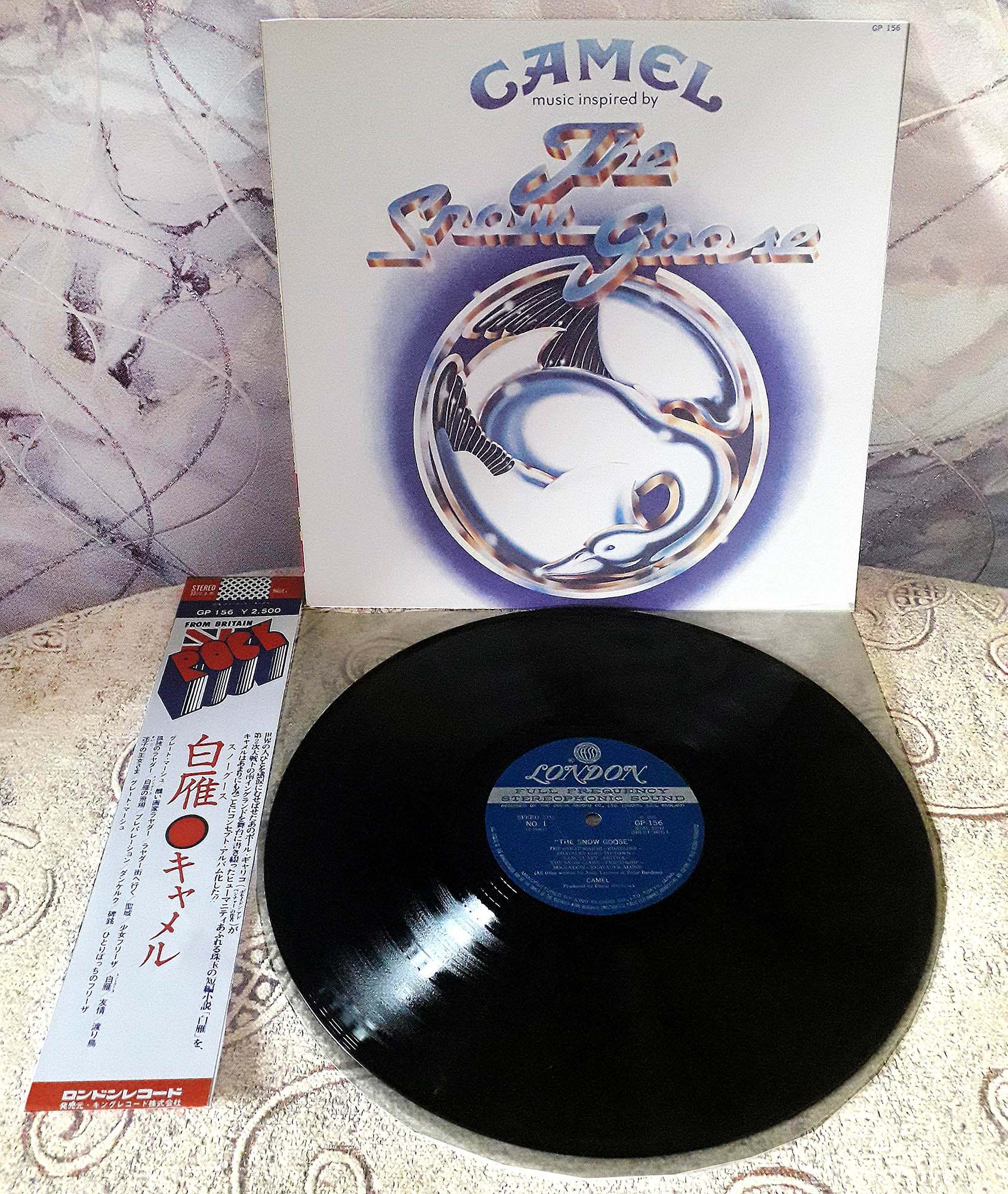 CAMEL : 1975 - Music Inspired by The Snow Goose [LP] Label 