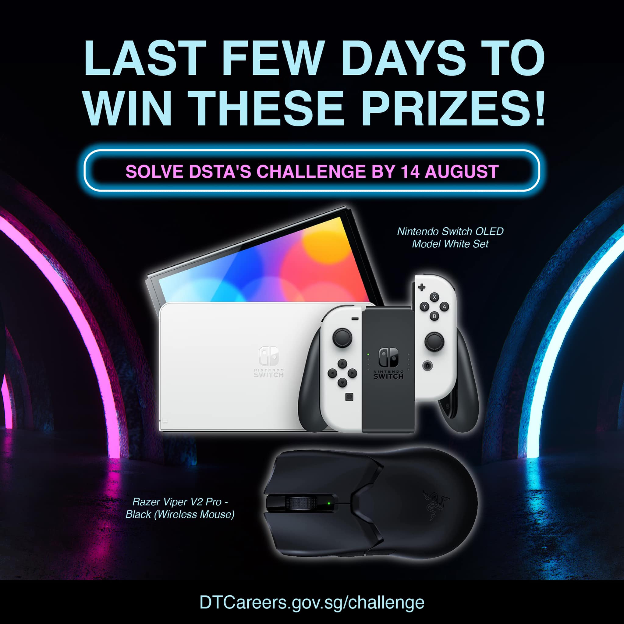 DSTA - It's your last chance to win a Nintendo Switch OLED and Razer ...