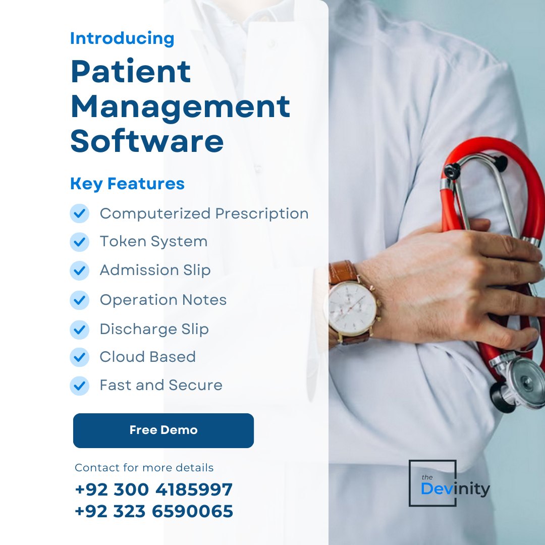 The Devinity - Introducing Patient management system for all hospitals ...