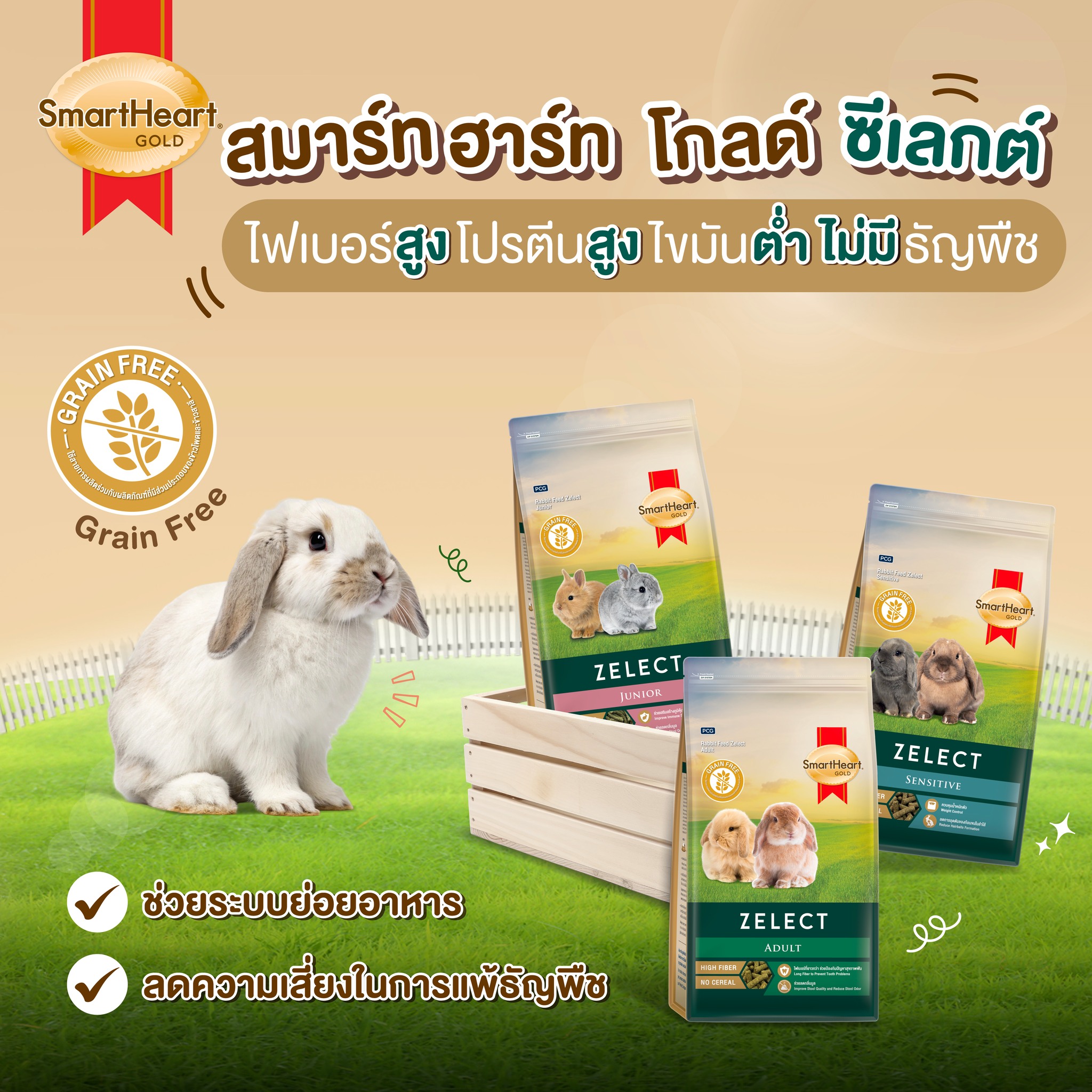 SmartHeart Gold - สมาร์ทฮาร์ท โกลด์ ซีเลกต์ Grain Free... | Facebook