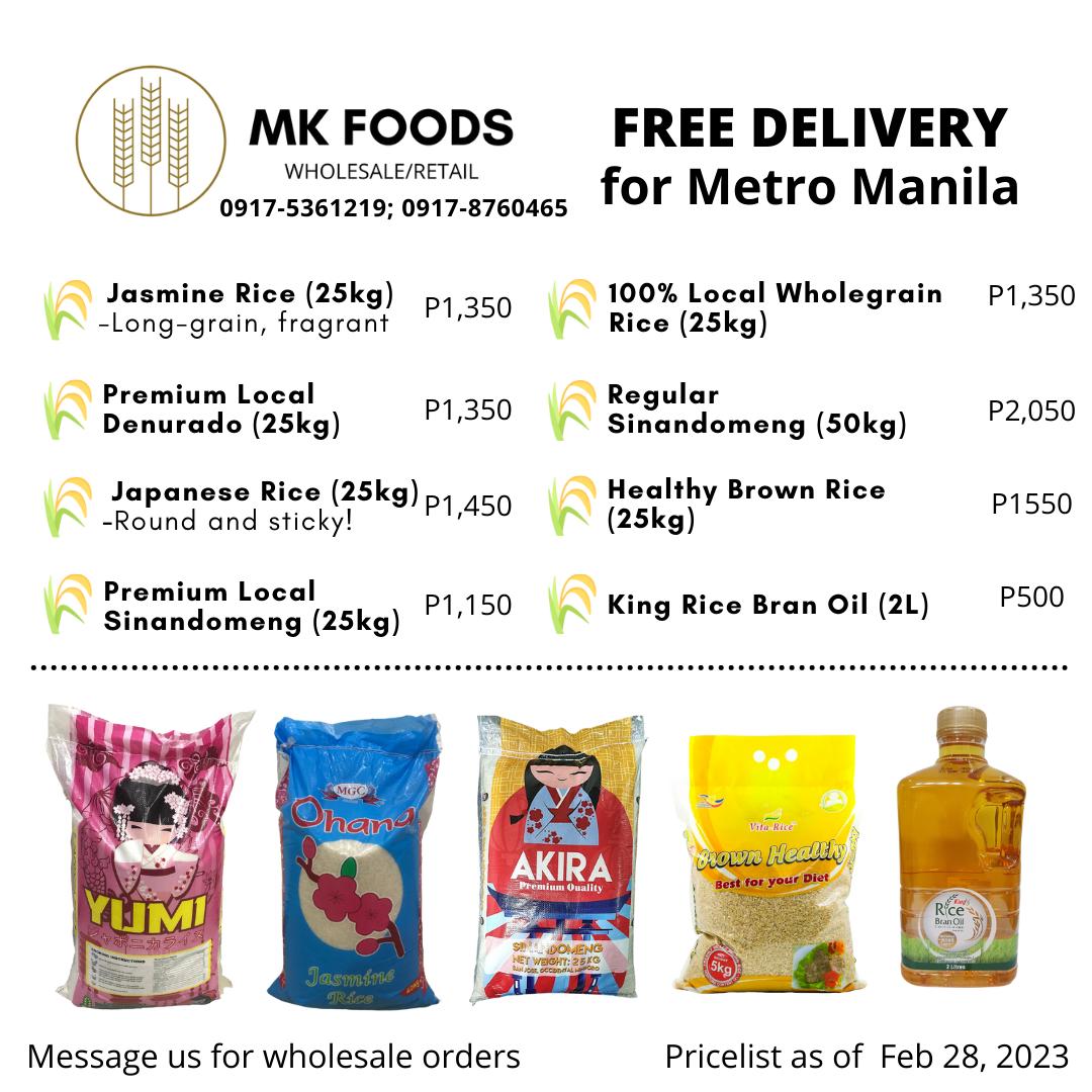 MK Foods - Pricelist as of Sept 16, 2021 🚚Free delivery around Metro ...
