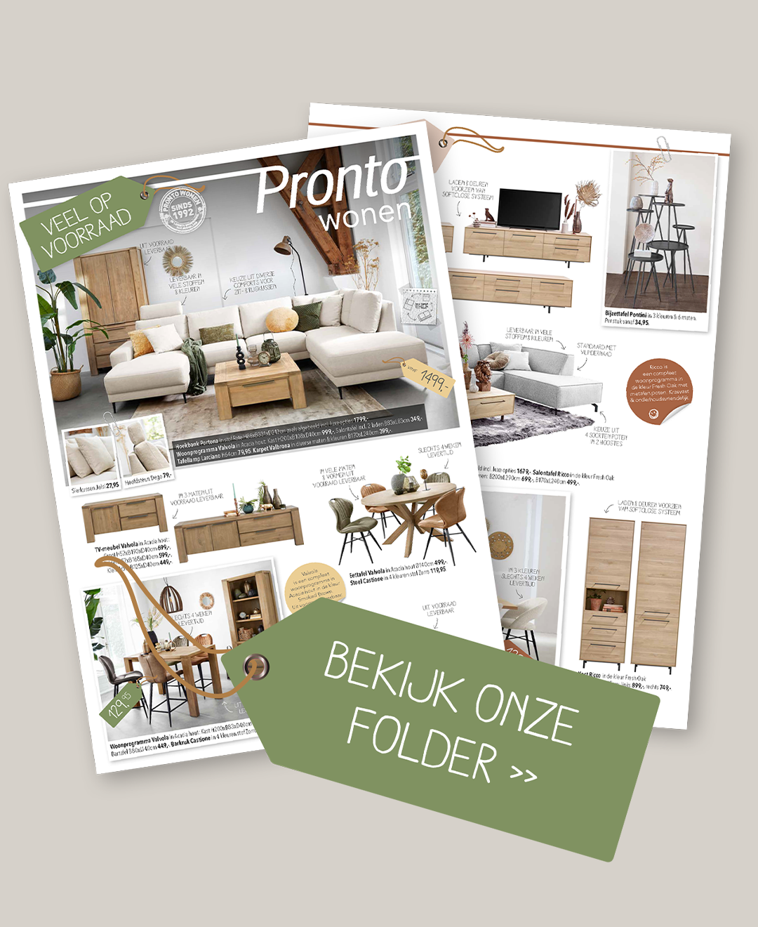 Pronto Wonen - NIEUWE FOLDER | Heb je onze gloednieuwe folder boordevol ...