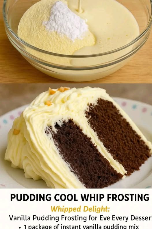 Mama's - Pudding Cool Whip Frosting Whipped Delight: Vanilla Pudding ...