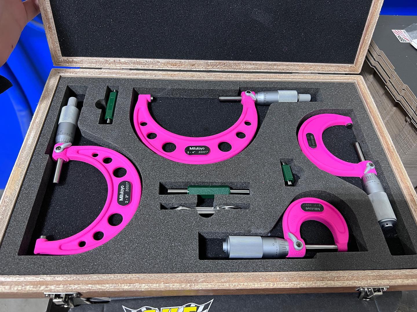 CHE - Check out these hot pink mics we coated… aren’t they beautiful ...