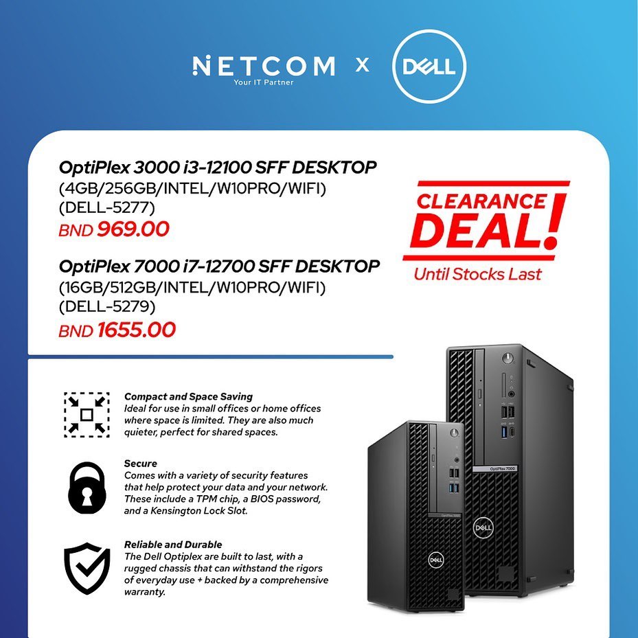 The Dell Optiplex Desktops, the... - Netcom Computer House | Facebook