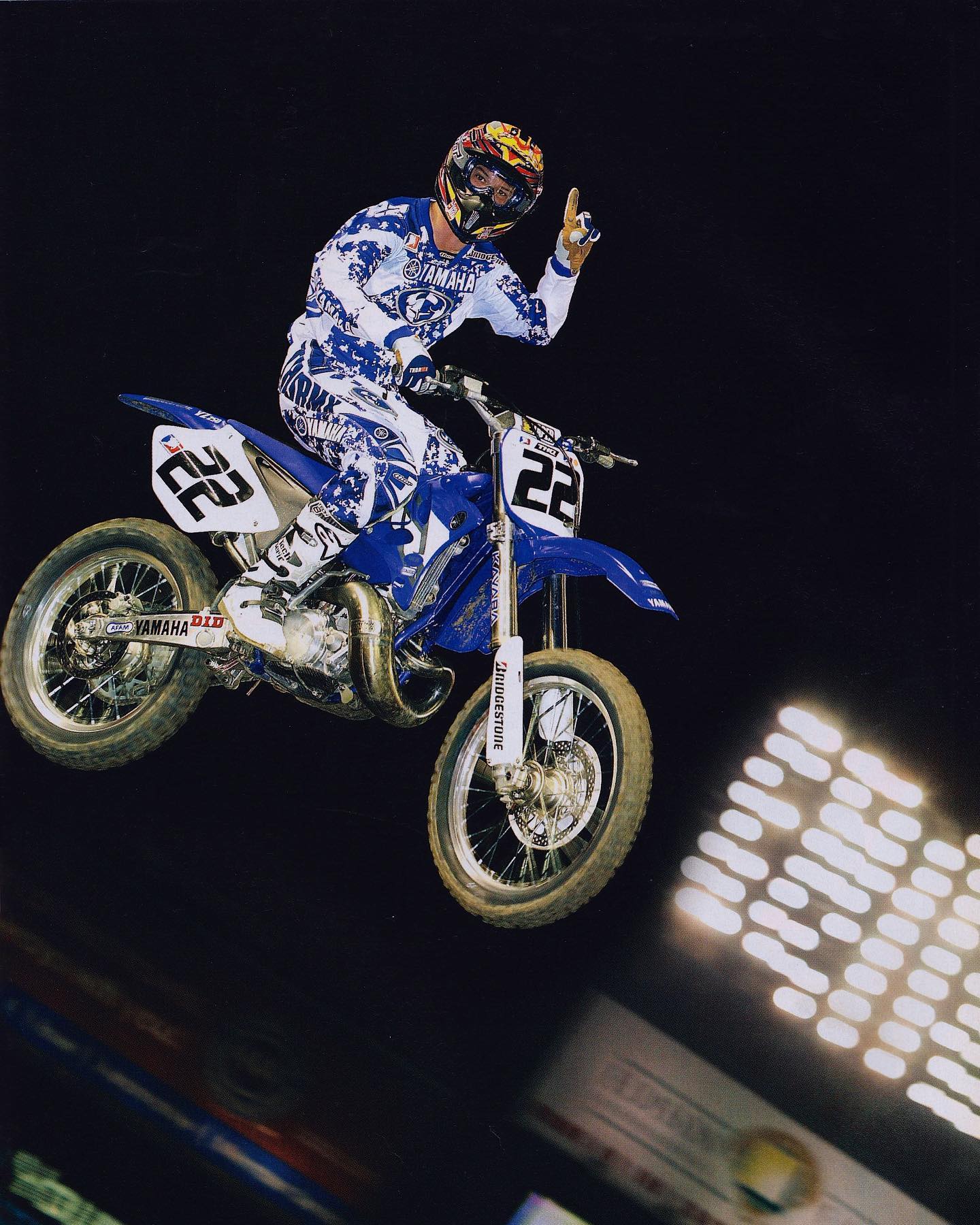 Chad Reed's YZ250 he never got to race. Who thinks he would have