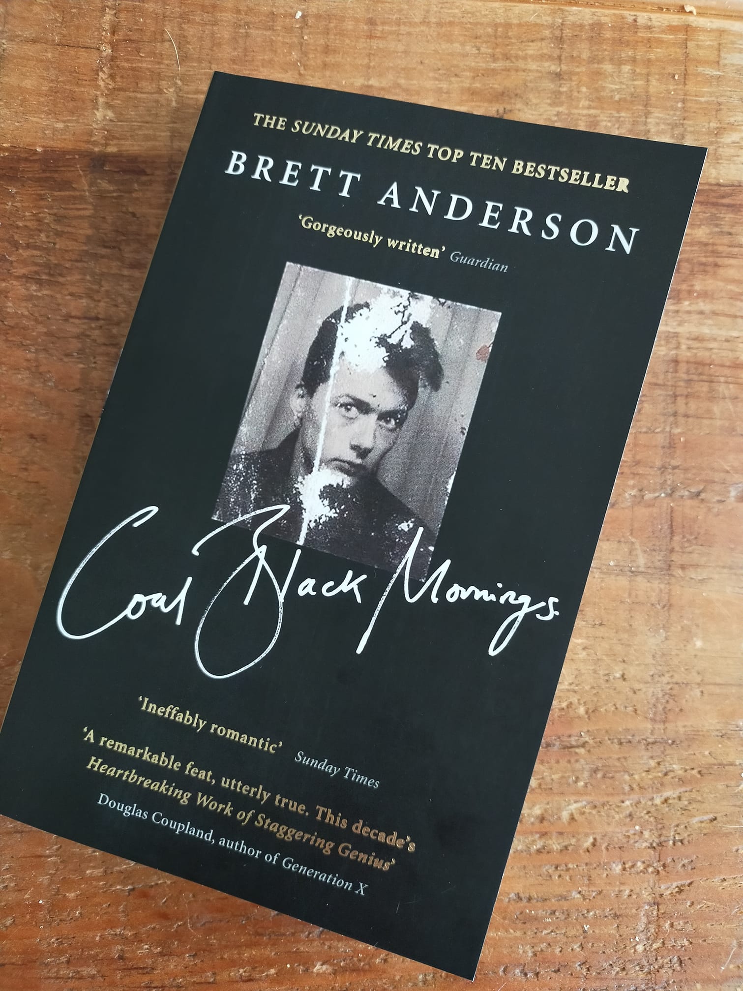 SIGNED | Brett Anderson (Suede) - Afternoons with the Blinds Drawn